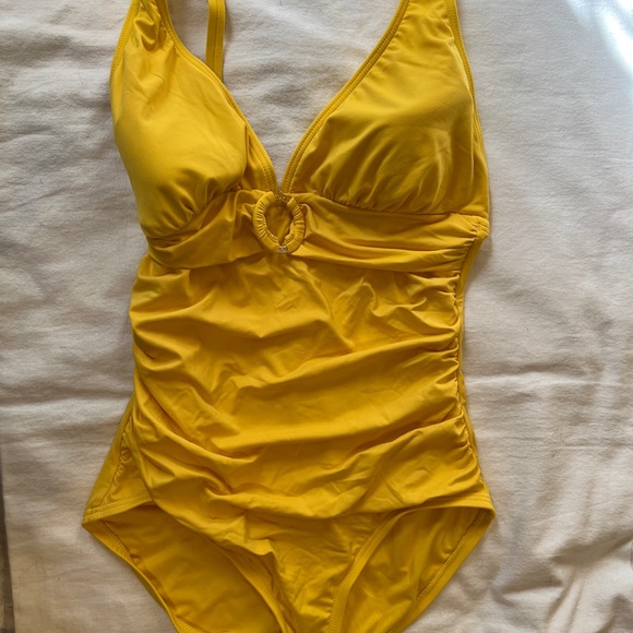 MICHAEL Michael Kors Other - Michael Kors bathing suit yellow color size 6